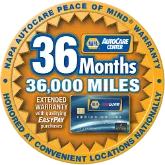 NAPA Warranty with Easypay